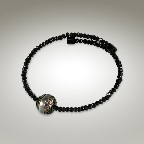 Moana Chic - Black Spinel Bracelet