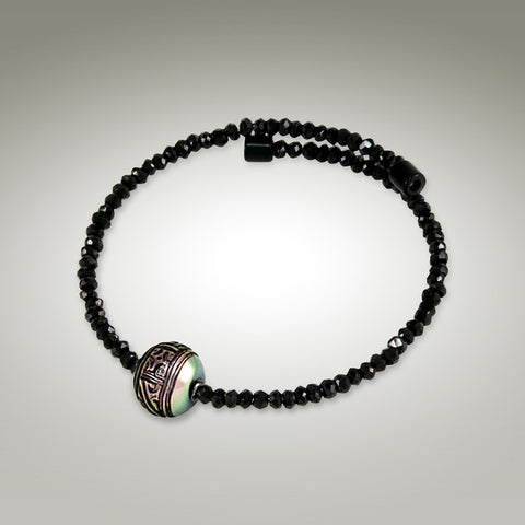 Moana Chic - Black Spinel Bracelet