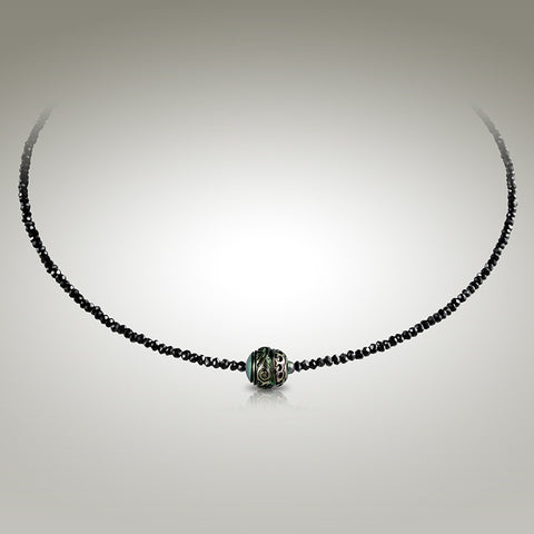 Moana Chic - Black Spinel Choker