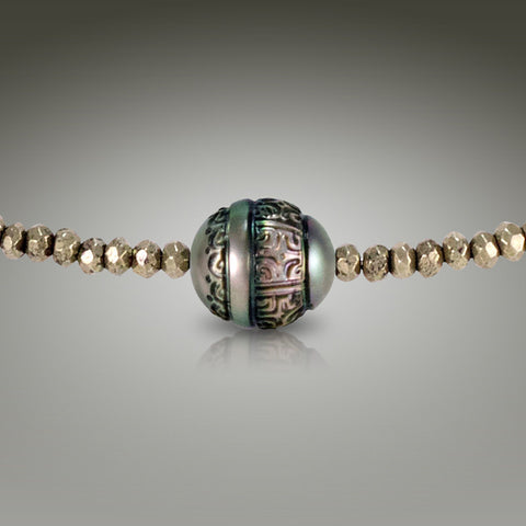 Moana Chic - Pyrite Choker