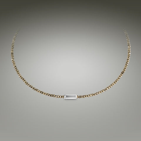 Moana Chic - Pyrite Choker
